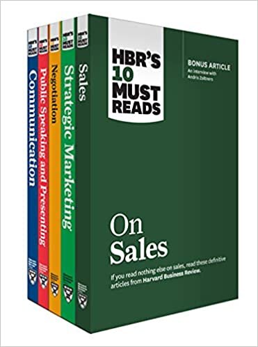 HBR's 10 Must Reads for Sales and Marketing Collection (5 Books) indir
