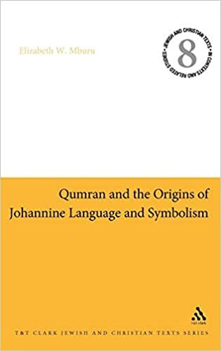 Qumran and the Origins of Johannine Language and Symbolism (Jewish and Christian Texts in Contexts and Related Studies)