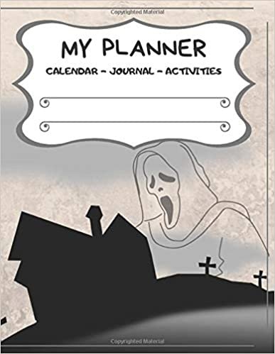My Planner: Halloween- Cemetery: Legendary Journal: Calendar- Activities- Colouring- Sudoku- Word Puzzle Games- Own Table of Content and More... (Quote, Band 38)