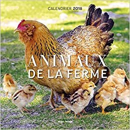 Calendrier mural Animaux de la ferme 2018 indir