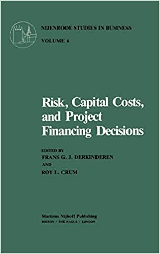 Risk, Capital Costs, and Project Financing Decisions (Nijenrode Studies in Business (6), Band 6)
