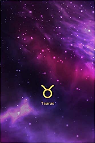 Zodiac Taurus Cosmic Minimalist Journal Matte Planner 2021 Notebook 6x9 inch 100 pages: Stylish Notepad Space Design Beautiful Journal For You