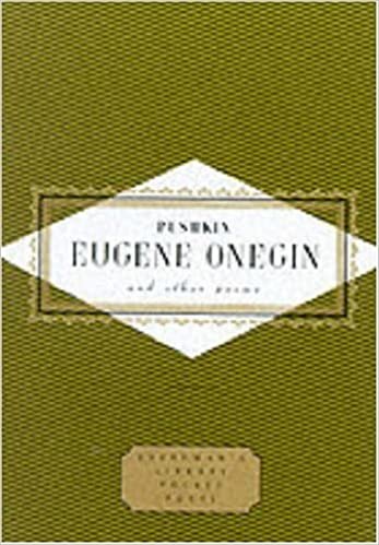 Eugene Onegin And Other Poems (Everyman's Library POCKET POETS) indir