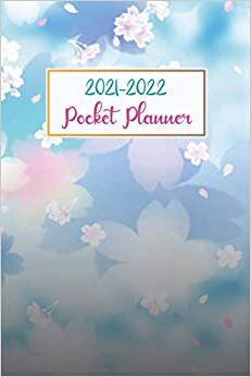 Pocket Planner 2021-2022: Tropical Pink Floral Monthly Agenda, Calendar, Pretty Password Log And Simple 24 Months Agenda, Diary, Calendar, and Organizer.
