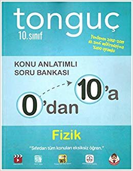 Tonguç Akademi 0 dan 10 a Fizik Konu Anlatımlı Soru Bankası