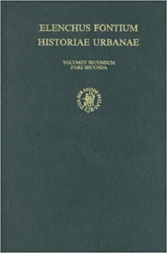 Elenchus Fontium Historiae Urbanae: v.2: Great Britain and Ireland Vol 2 (Acta collegii historiae urbanae)