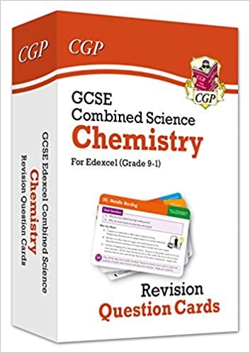 New 9-1 GCSE Combined Science: Chemistry Edexcel Revision Question Cards (CGP GCSE Combined Science 9-1 Revision) indir