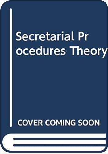 Secretarial Procedures Theory