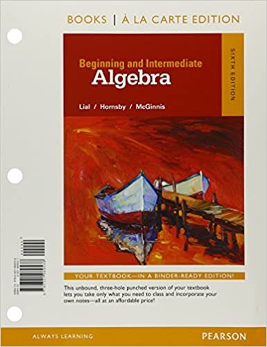 Beginning & Intermediate Algebra with Integrated Review Books a la Carte Edition Plus Mylab Math indir