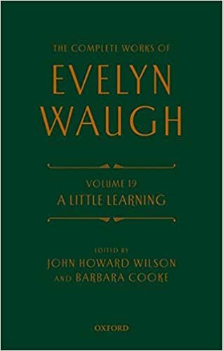 The Complete Works of Evelyn Waugh: A Little Learning: Volume 19 indir