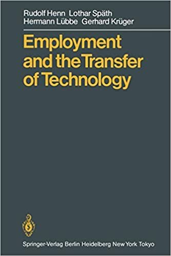 Employment and the Transfer of Technology