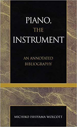 Piano, the Instrument: An Annotated Bibliography