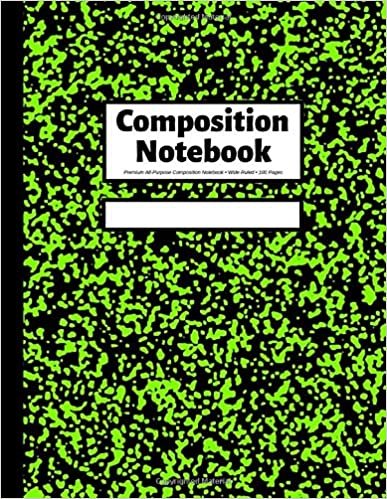 Composition Notebook: Wide Ruled | 100 Pages | 8.5x11 inches indir