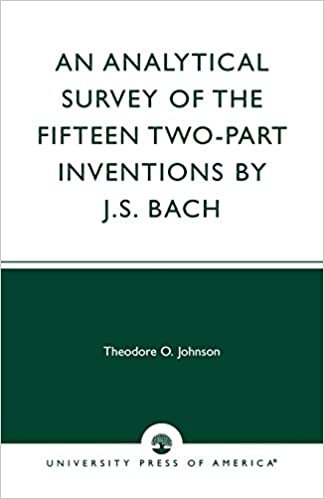 An Analytical Survey of the Fifteen Two-Part Inventions by J.S. Bach