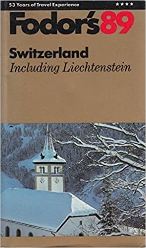 Switzerland 1989 (Fodor's Switzerland)