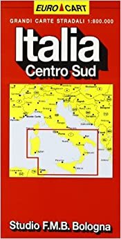 Italia. Centro sud 1:800.000