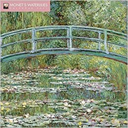 Monet’s Waterlilies – Monets Seerosen 2021: Original Flame Tree Publishing-Kalender [Kalender] (Wall-Kalender) indir
