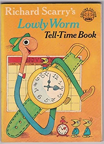 Lowly Worm: Tell Time Book (Collins colour cubs)
