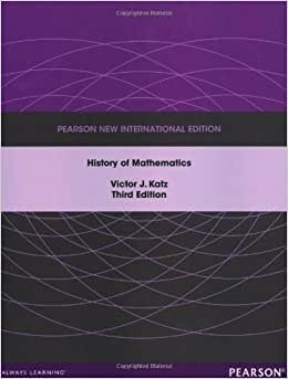 Matematik Tarihi: Pearson New International Edition