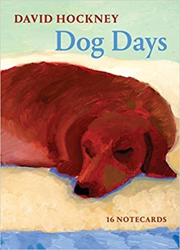 David Hockney Dog Days: Notecards indir