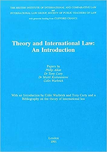 Theory and International Law: An Introduction
