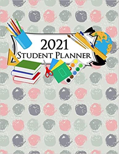 2021 Student Planner: Academic Agenda with Assignment To-Do List and Unique School Timetable for awesome Elementary Kids and Middle School Students ... Planner Agenda for School College Student