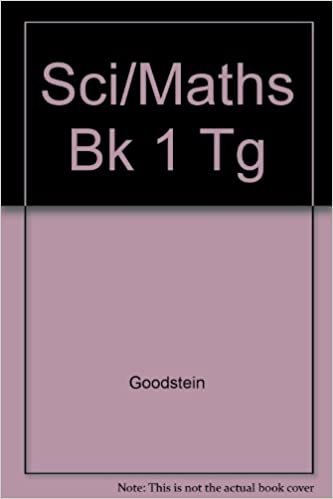 Sci/Maths Bk 1 Tg