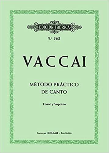 Método práctico de canto: Tenor y Soprano