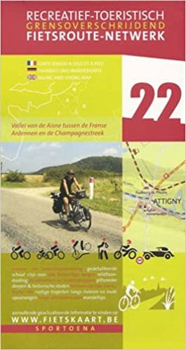 Aisne Valley 22 biking & hiking map indir