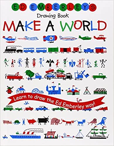 Ed Emberley's Drawing Book: Make a World (Ed Emberley Drawing Books) indir