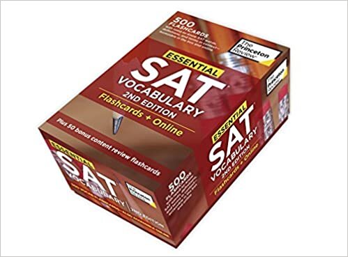 Essential SAT Vocabulary, 2nd Edition: Flashcards + Online: 500 Essential Vocabulary Words to Help Boost Your SAT Score (College Test Preparation)