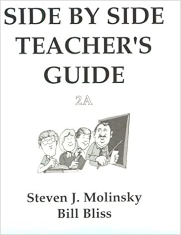 Side by Side Teachers Guide 2A