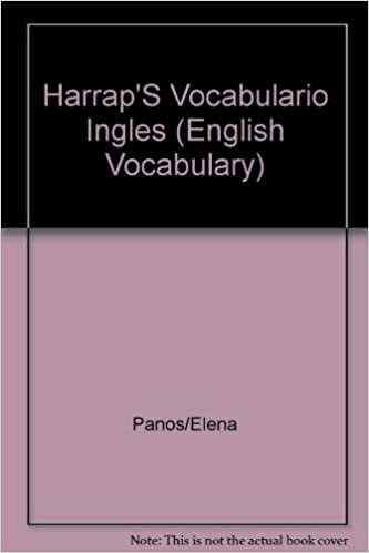 Harrap's Vocabulario Ingles/ (English Vocabulary)