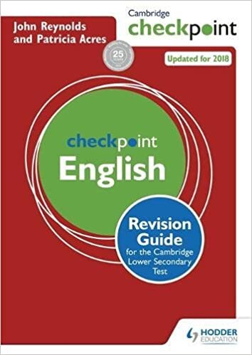 Cambridge Checkpoint English Revision Guide for the Cambridge Secondary 1 Test (Cambridge Checkpoints)