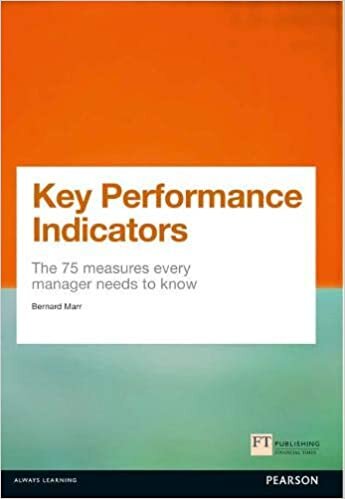 Key Performance Indicators (Kpi): The 75 Measures Every Manager Needs to Know (Financial Times)