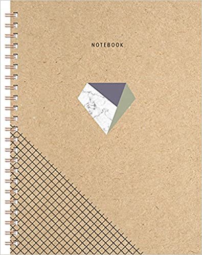 Kraft spiraalboek groot (lijnen) / Kraft grand carnet à spirale (ligné): Notebook (COUVERTURE KRAFT)