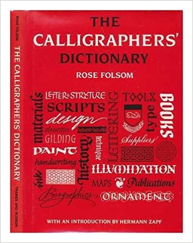 The Calligraphers' Dictionary