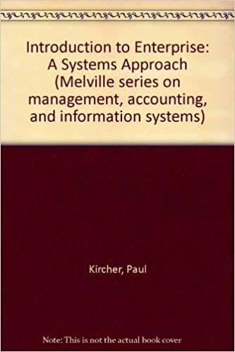 Introduction to Enterprise: A Systems Approach