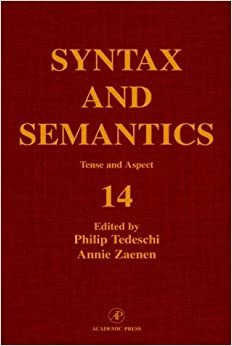 Tense and Aspect: Symposium : Selected Papers: Tense and Aspect Vol 14 (Syntax and Semantics) indir