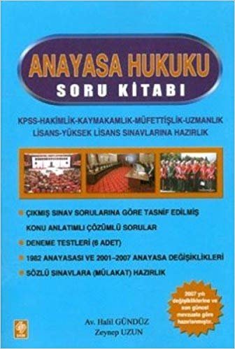 ANAYASA HUKUKU SORU KİTABI indir