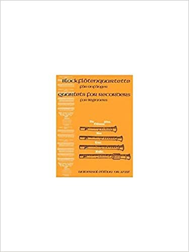 Blockflötenquartette für Anfänger, für 4 Blockflöten (SA(S)A(T)T(B))