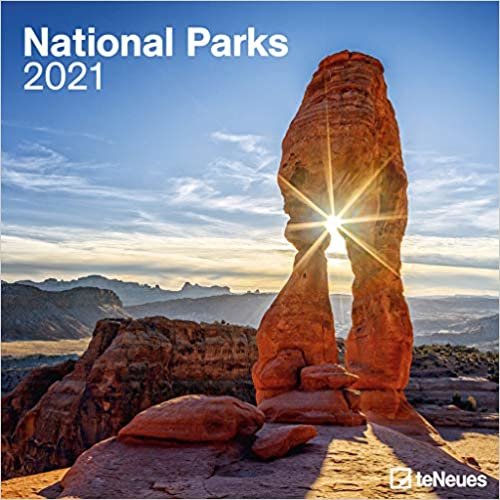 National Parks 2021 - Wand-Kalender - Broschüren-Kalender - 30x30 - 30x60 geöffnet