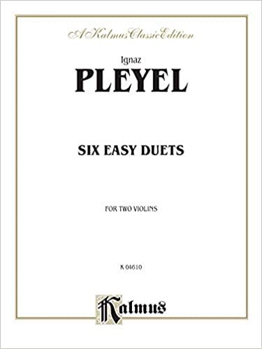 Six Easy Duets, Op. 23 (Kalmus Edition)