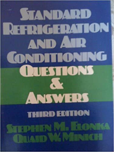 Standard Refrigeration and Air Conditioning Questions & Answers