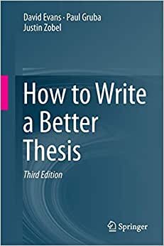 How to Write a Better Thesis indir