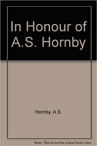 In Honour of A.S. Hornby indir