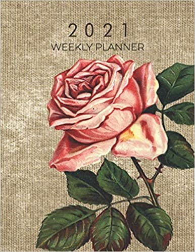 2021 WEEKLY PLANNER: One Year Weekly Planner 2021 8.5 x 11 73 Pages, 2021 Calendar, Holidays, Birthday Riminder, Contacts, January to December 2021 - Organizer, Diary and Calendar Schedule