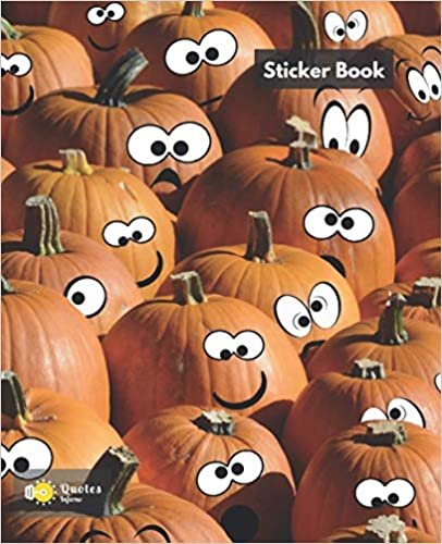 Sticker Book: Blank Sticker Book Stylish Cover Design, Blank Sticker Collecting Album (100 pages)