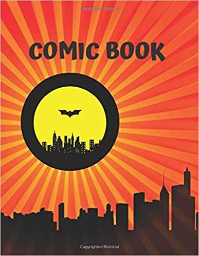 Comic Book: Large format comic book for Kids and Adults 8.5" x 11" (115 Pages ) indir