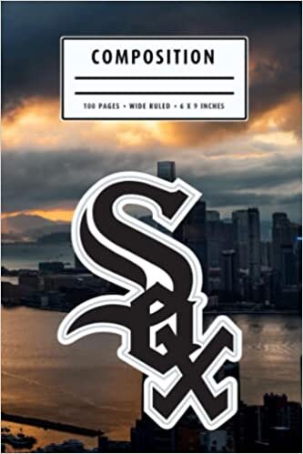 Composition Notebook : Chicago White Sox Notebook | Christmas, Thankgiving Gift Ideas | Baseball Notebook #28